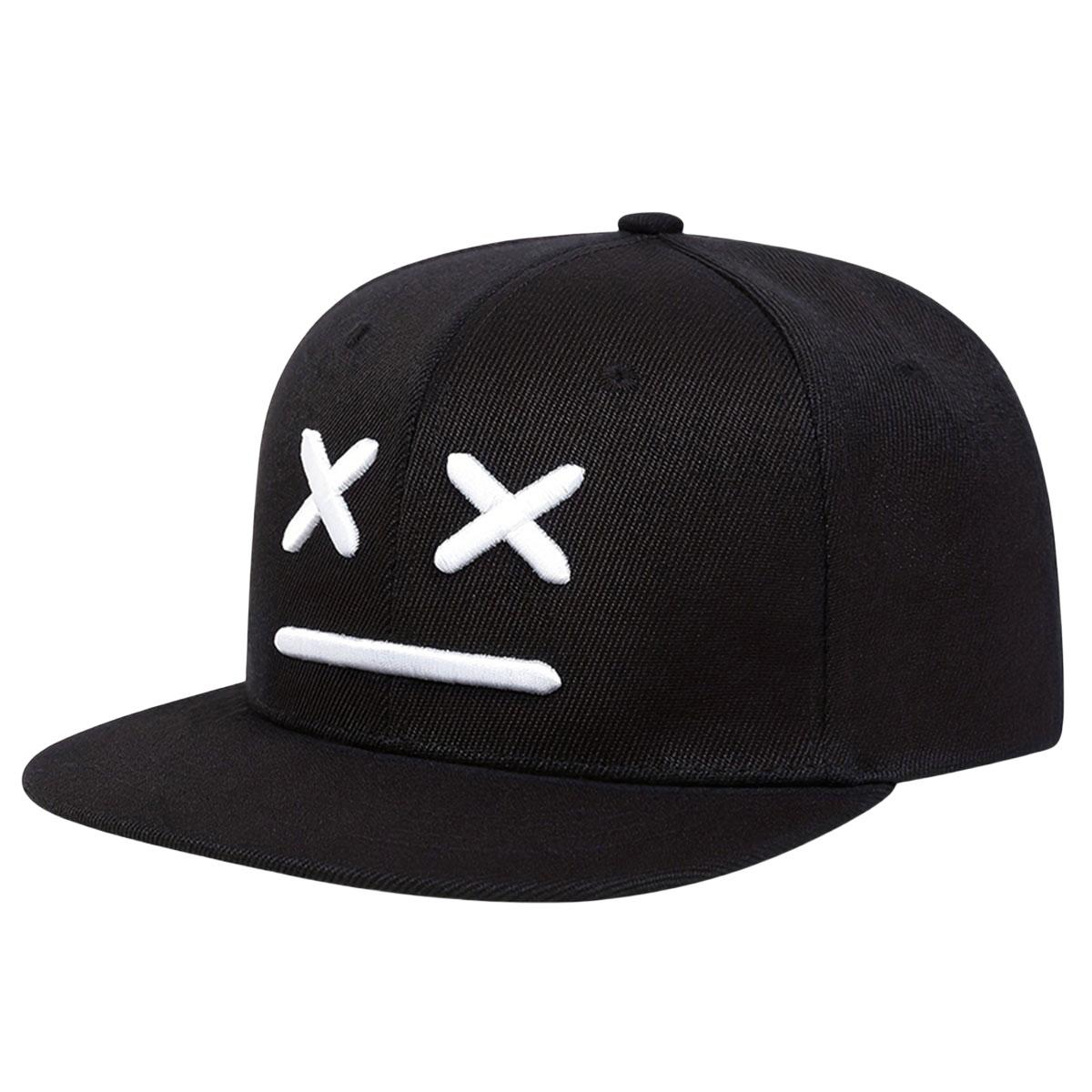 

1Piece Unisex Xx Embroidery Hip Hop Hat Outdoor Adjustable Sunscreen Leisure Hat Spring Summer Travel Tourism Beach Vacation