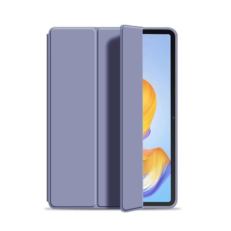 Pour Redmi Pad 2 11 Pouces SE 2 11 8.7   4G Étui en Cuir pour Pad 8 7 Pro 11.2   5 6 Pro Tablette Étui Souple en Silicone PU Redmi Pad SE 8.7 violet