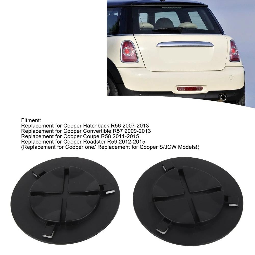 2 Stück Schwarzer Radkastenverkleidung für Mini Cooper R56 R57 R58 R59 2007-2013 Scheinwerfer Seitenbegrenzer