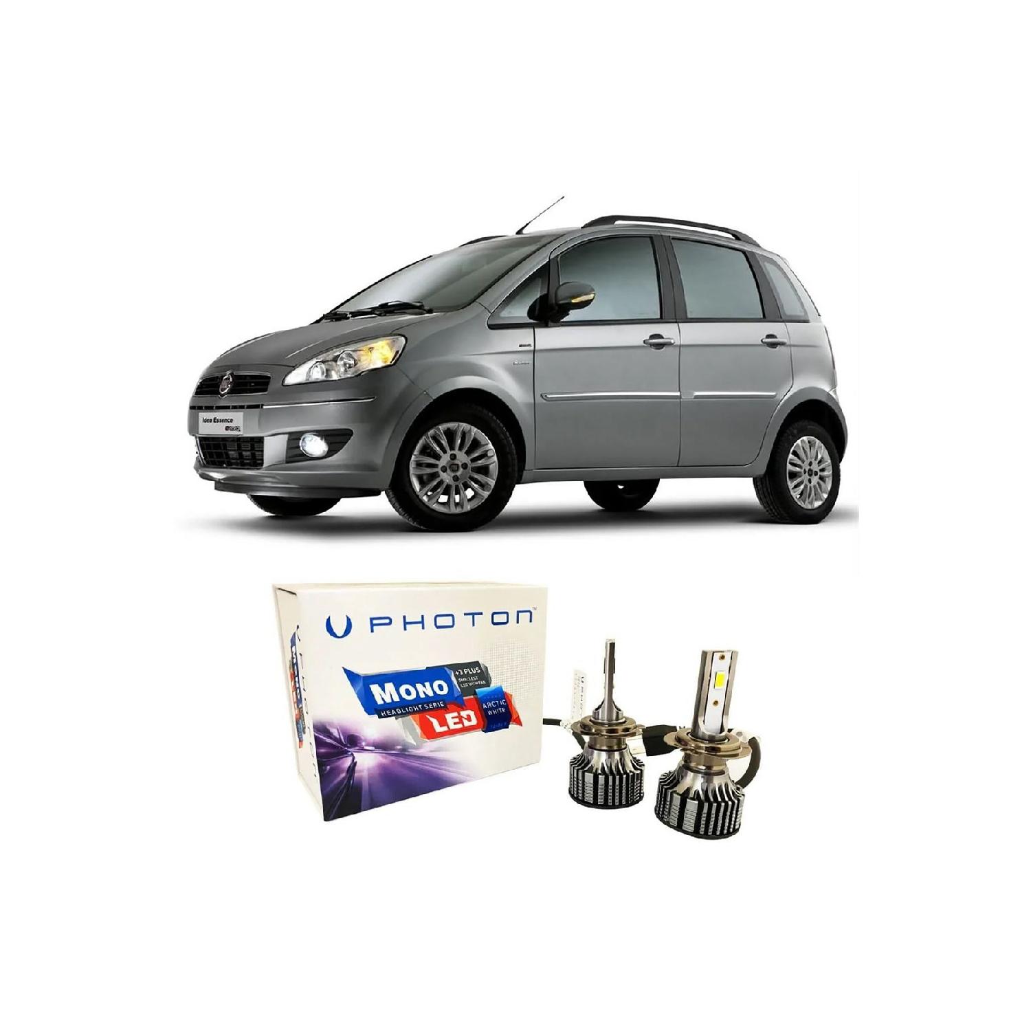 

Fiat Idea Led Ксеноновая лампа ближнего света H7 Mono New Series Белый