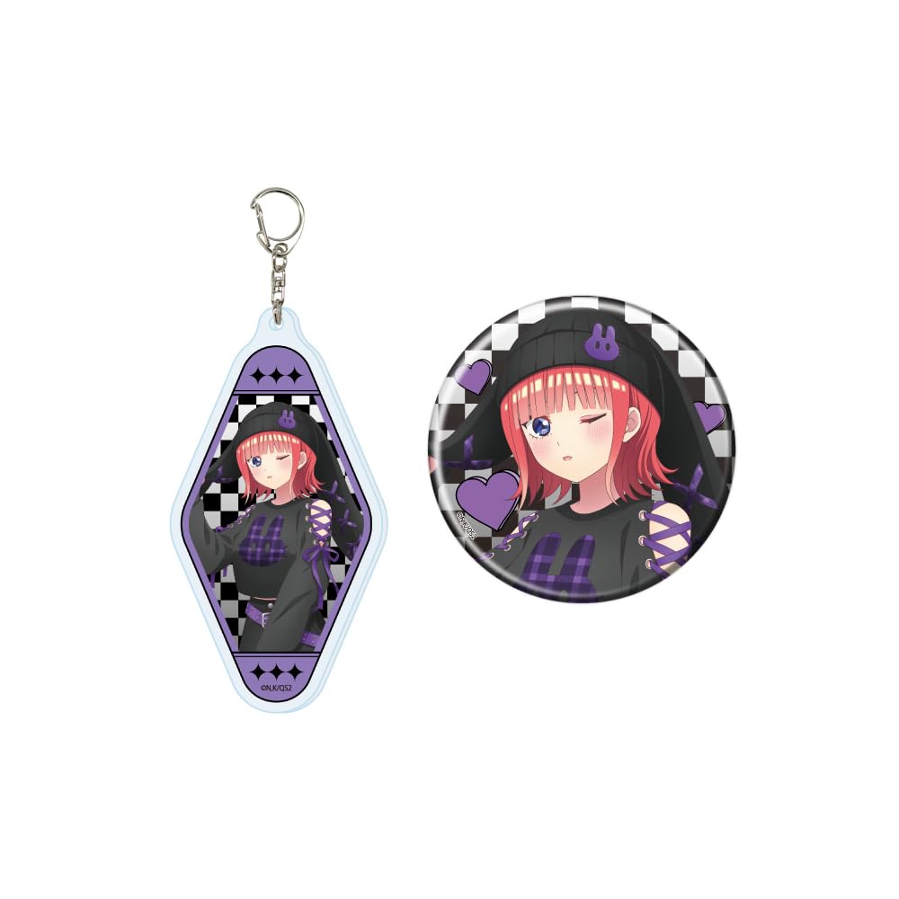 

Пять равных частей 02 Нино Сладкая и Острая Рок-версия. [Оригинальная Иллюстрация] Набор Акриловых Брелоков и Значков