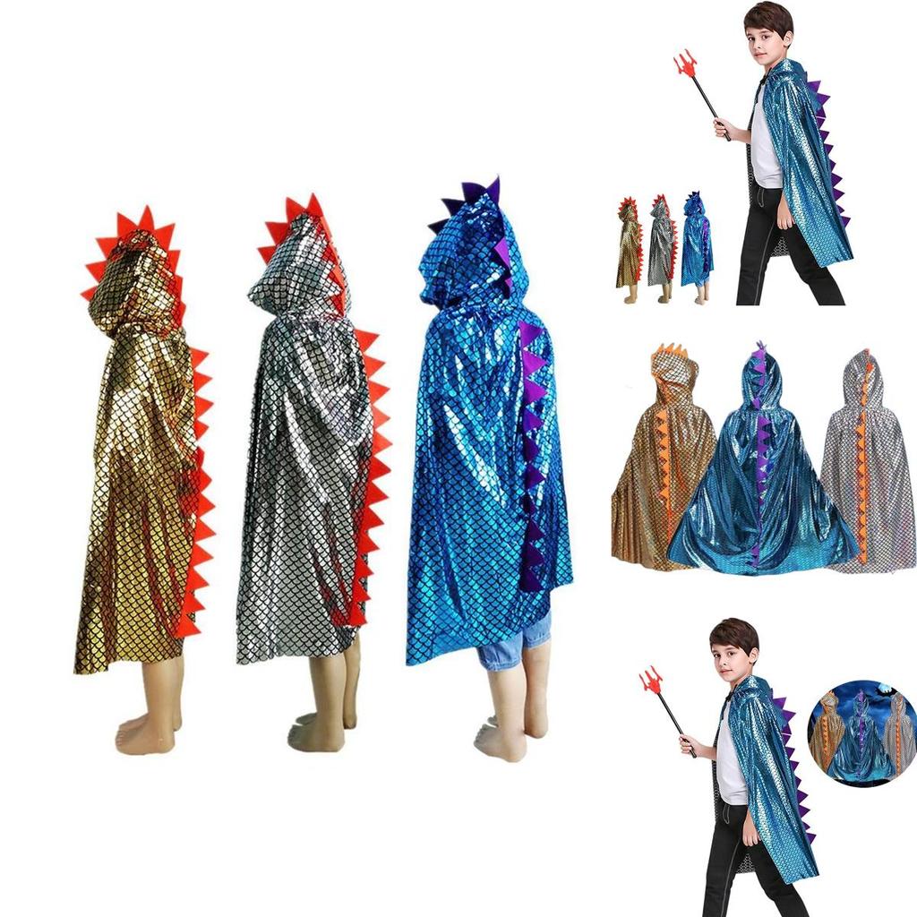High-grade Dinosaur Costume Cape Cloak For Kids Unique And Attractive Easy To Wear