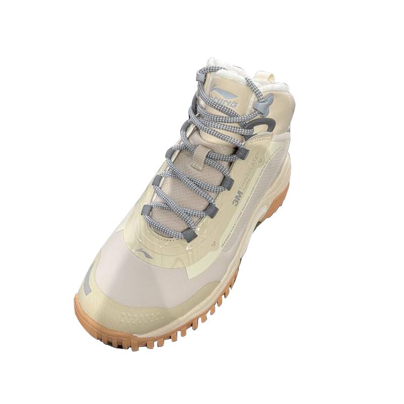 Li-Ning Versatile Comfortable Lightweight Durable Low-Top Casual Shoes Women Sneaker Gray AGLS104-1