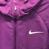 Nike Solid Logo Hoodie Women Jackets Purple 855154-543