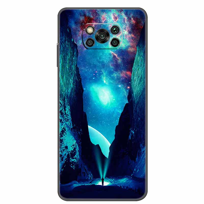 For Xiaomi Poco X3 Pro Case Animal Cat Wolf Soft TPU Phone Cases For Xiaomi Poco X3 NFC Silicone Cover PocoX3 X 3 X3Pro Cartoon