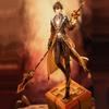 Genshin 19CM Impact Zhongli Klee Hu Tao Paimon Anime Figur PVC Action Figur Modell Skulptur Handgefertigt Schreibtisch Dekoration