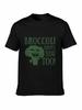 Broccoli T Shirt Broccoholic TShirt Vegan Clothing Gifts Funny Vegetable Tee
