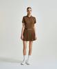 SERGIO TACCHINI W Tacchini Flying Skirt (Brown)