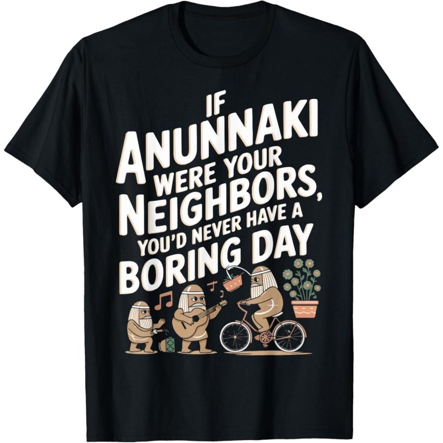 Funny Anunnaki Sumerian Deity T-Shirt S
