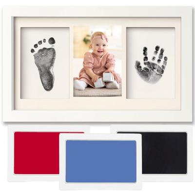 Inkless Paw Print Kit Clean Touch Ink Pad And Imprint Cards No Mess Pet Paw Stamp Pad for Dogs And Cats Infants Footprint Keepsake
