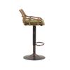 The Modern Bar Stool Set Consists of Two Adjustable Footstools, Suitable for Kitchens and Dining Rooms