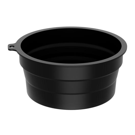 Collapsible Face Bowl with Built-in Ice Tray Eco-friendly Reusable Portable Silicone Ice Facial Folding Washbasin