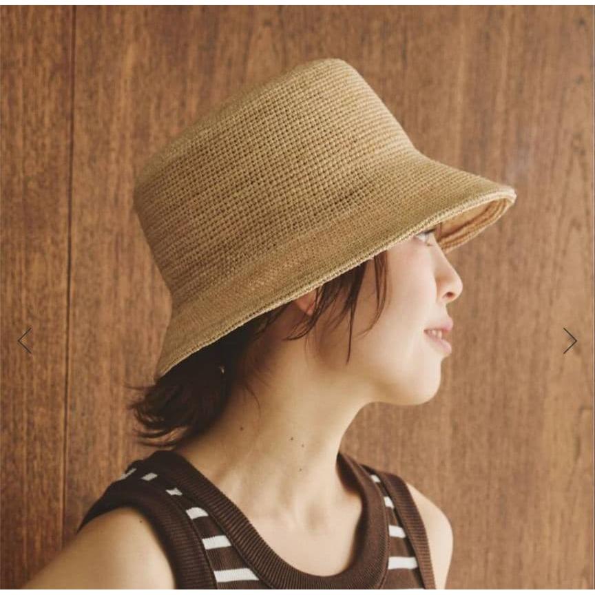Used Lack of Color Inca Bucket Straw Hat