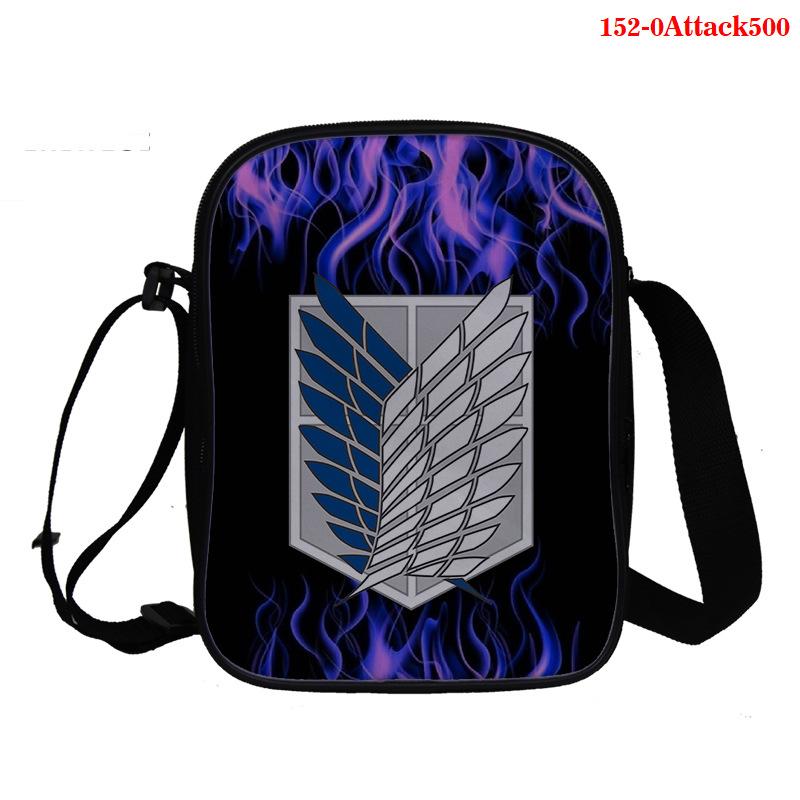 Attack On Giant Peripheral Digital 3D Printed Backpack Student School Bag Full Color Bag Double Shoulder Bag
