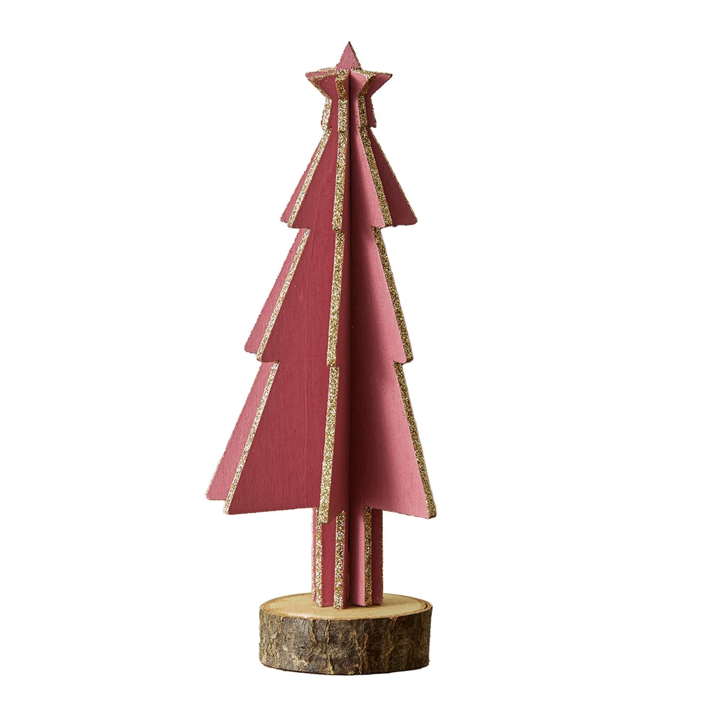 

Mini Wooden Christmas Tree Home Sesktop Small Ornaments Simulated Tree Window Scene Layout A