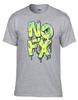 26 NOFX - Logo Rockmusik Graues T-Shirt -383_Grau- Unisex T-Shirt