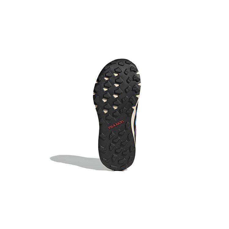 Adidas Terrex Agravic Flow Abrasion Resistant Abrasion Resistant Low top Kids' Running Shoes Black White Yellow Kids' GY0074
