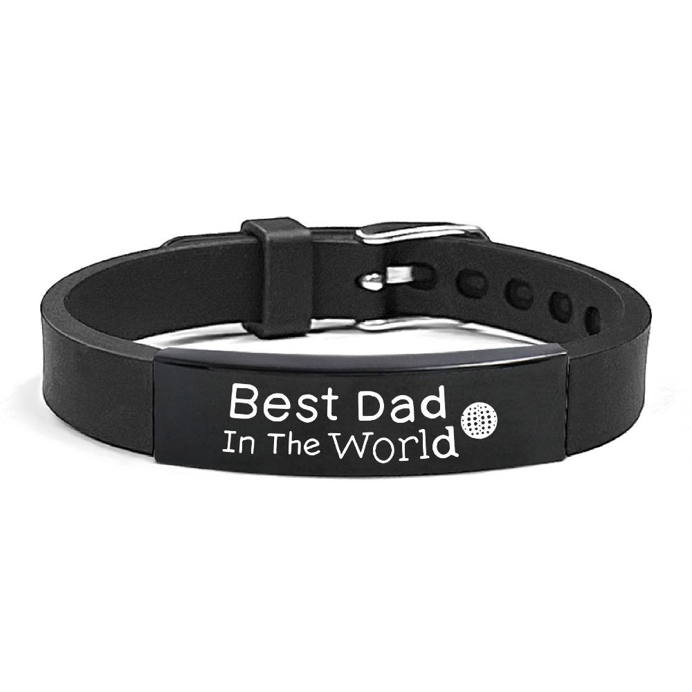 Stainless Steel Family Bracelets Father's Day Gifts Bracelet for Father Father Gifts