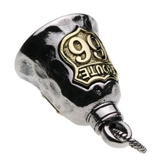 Route 66 Bikers Bell Pendant 925 Silver P0600 [Cenote] [Silver Accessory]