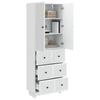 Cabinet Set 2 pcs 66 x 34.5 x 90 cm engineered wood