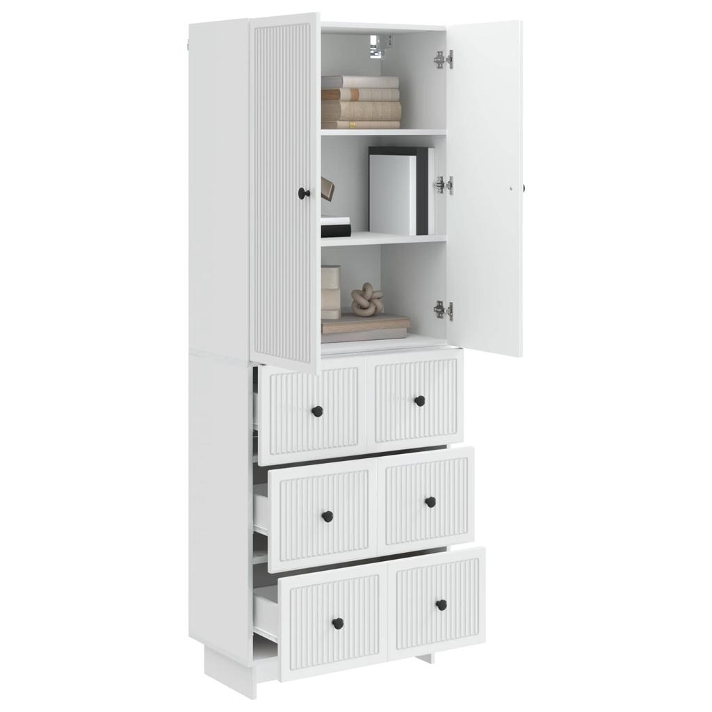 Cabinet Set 2 pcs 66 x 34.5 x 90 cm engineered wood