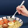 Long Handle Golden Soup Spoon Ladle Home Kitchen Tableware Stainless Steel Spoons Scoop Colander Kitchenware Cooking Utensils