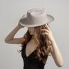 Spring and Summer New Fashion and Leisure Imported Japanese Paper Hand-woven Wide-brimmed Jazz Hat Outdoor Travel Sunscreen Shading Straw Hat