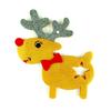 Puppy Wall Hanging Epoxy Mold Diy Keychain Pendant Wall Decoration Christmas Elk Ornament for Key Pendant Silicone Mold
