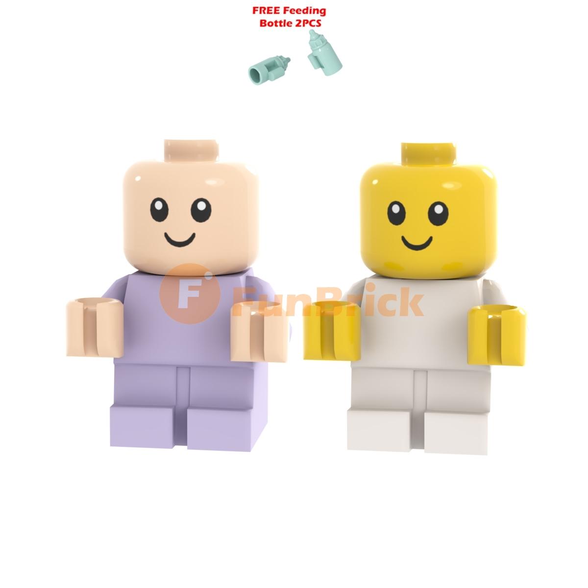 

Дитячі будівельні блоки іграшки MOC цегли DIY дитяча коляска діти подарунки