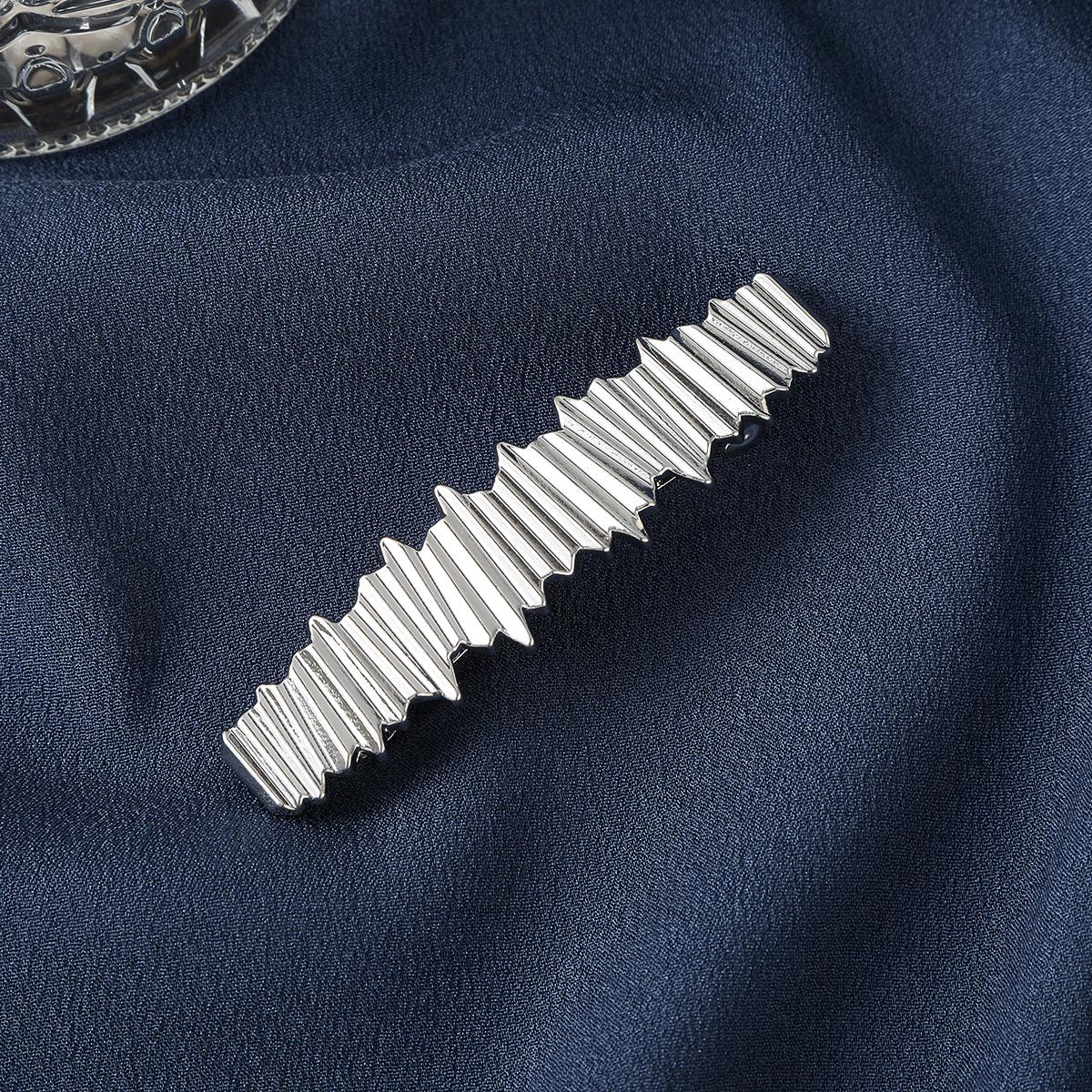 

AWAYTR Элегантная позолоченная заколка для волос Hammerline из электролитически осаженного сплава, зажимы для волос, головной убор на День святого Валентина, аксессуары для волос для девочек, фестивальный подарок