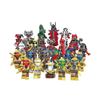 Set de 24 Bucăți Mini Figurine Ninjago Kai Jay Sensei Wu Master Jucărie Nouă cu Piese de Construit 2025