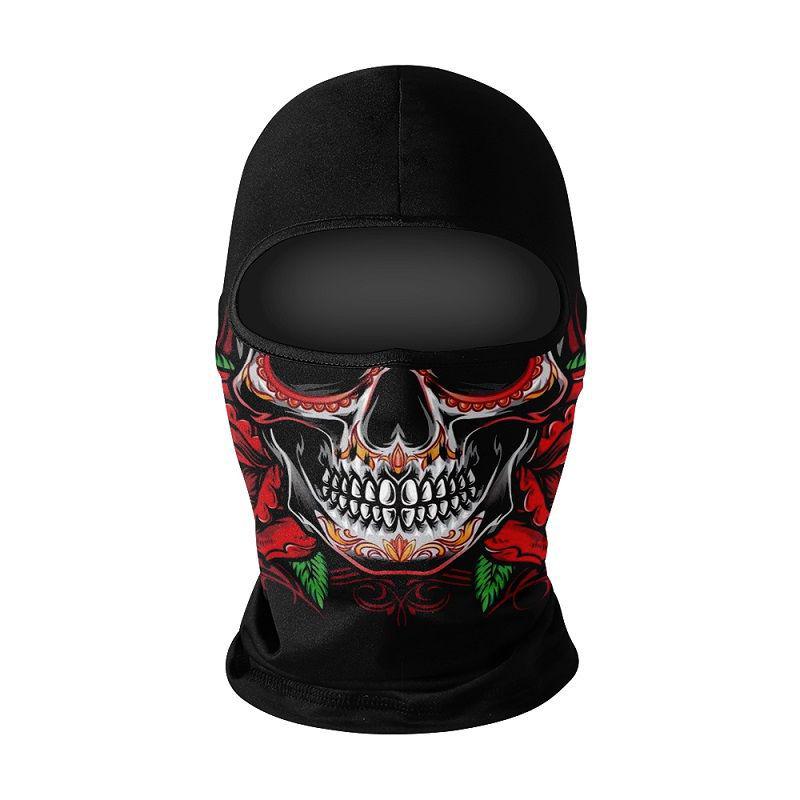 Unisex Ice Silk Breathable Motorcycle Face Mask for Summer Riding & Sun Protection