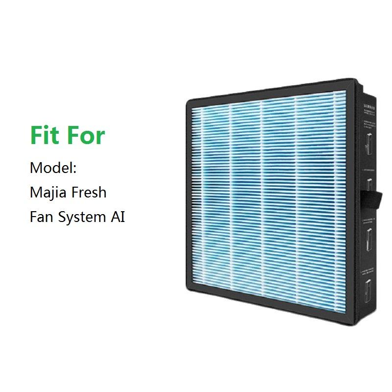 

Air Purifier Filter For Xiaomi Mijia A1 Fresh Fan System MJXFJ-150-A1 Medium Efficiency High Efficiency Composite Filter 258*258