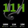 Open Ear Sport Bone Conductions Headphones IPX4 Waterproof For Cycling Running Skiing 8H Playtimes Stable