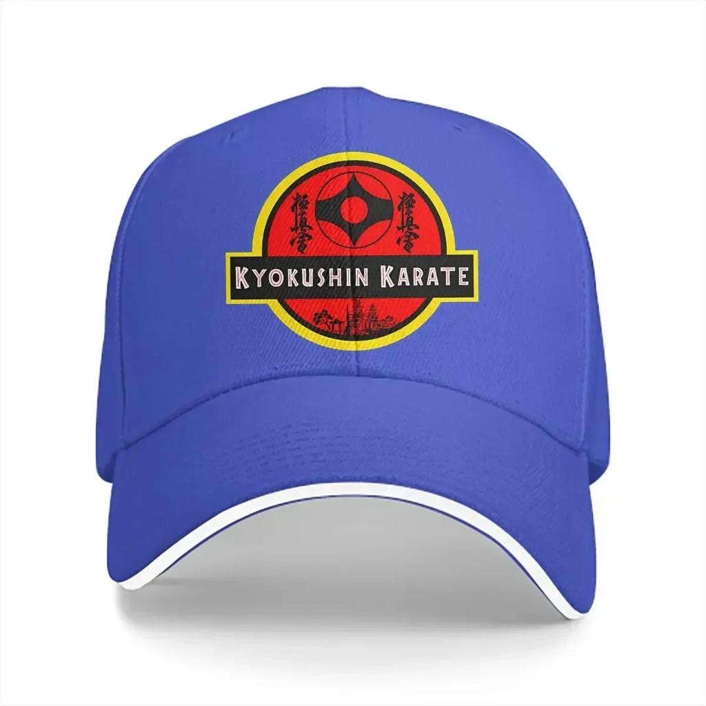 Pure Color Dad Hats Jurassic Mens Hat Sun Visor Baseball Caps Kyokushin Karate Bushido Peaked Cap