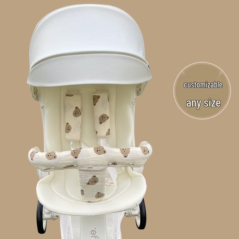 Ya De Zhu Baby Stroller Gloves with Guardrail & Water-Resistant Towel