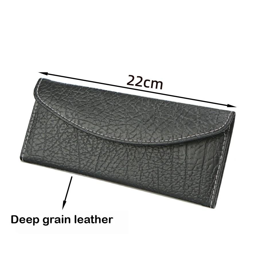Hair Scissors Cover Case PU Leather Professional Hairdressing Shears Holder Bag Barber Salon Holster Pouch Folding Scissors Case