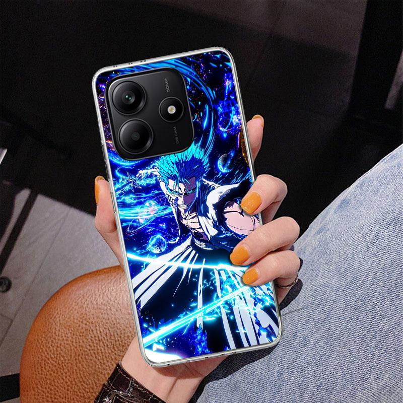 Grimmjow 6 Bleach Phone Case For Xiaomi Redmi Note 15 14 13 12S 12 11 Pro Plus 14S 11S 11E 10 10S 11T 5G Personalized Cover Redm