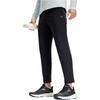 FILA Solid Color Slim Fit Straight Leg Knitted Sports Pants Men Bottoms Black A11M411608F-BK