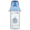 Skater Clear Plastic Water Starry Sanrio with Graduations for Hydration Kids' Bottle, 480ml, Cinnamoroll, Sky, Design, Management, PSB5TRC-A