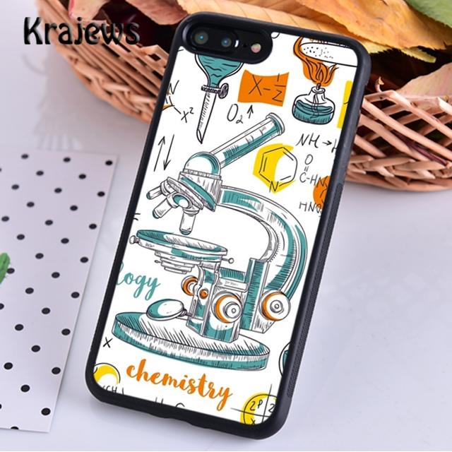 Vintage Seamless Chemistry Laboratory For iPhone 17 Air 16 Phone Case Cover 15 14 plus 12 13 pro max