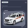 1/32 Toyota PRADO Land Cruiser SUV Alloy Car Model Diecast Metal Off-road Vehicle Car Model Sound and Light Kids Toy Gift