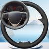 For Toyota RAV4 2013- Corolla 2014- Auris 2013-2016 Scion iM 2016 Ize Leather Car Steering Wheel Cover Accessories