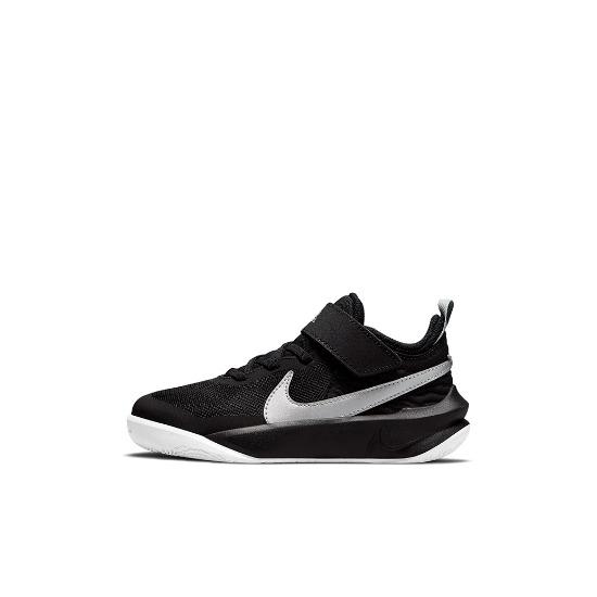 Nike Team Hustle D10 PS Black Metallic Silver CW6736-004