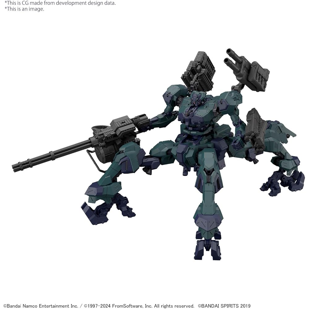 Bandai Spirits 30MM Armored Core VI Fires of Rubicon Balam Industries BD-011 Melander Colored Plastic Model Kit
