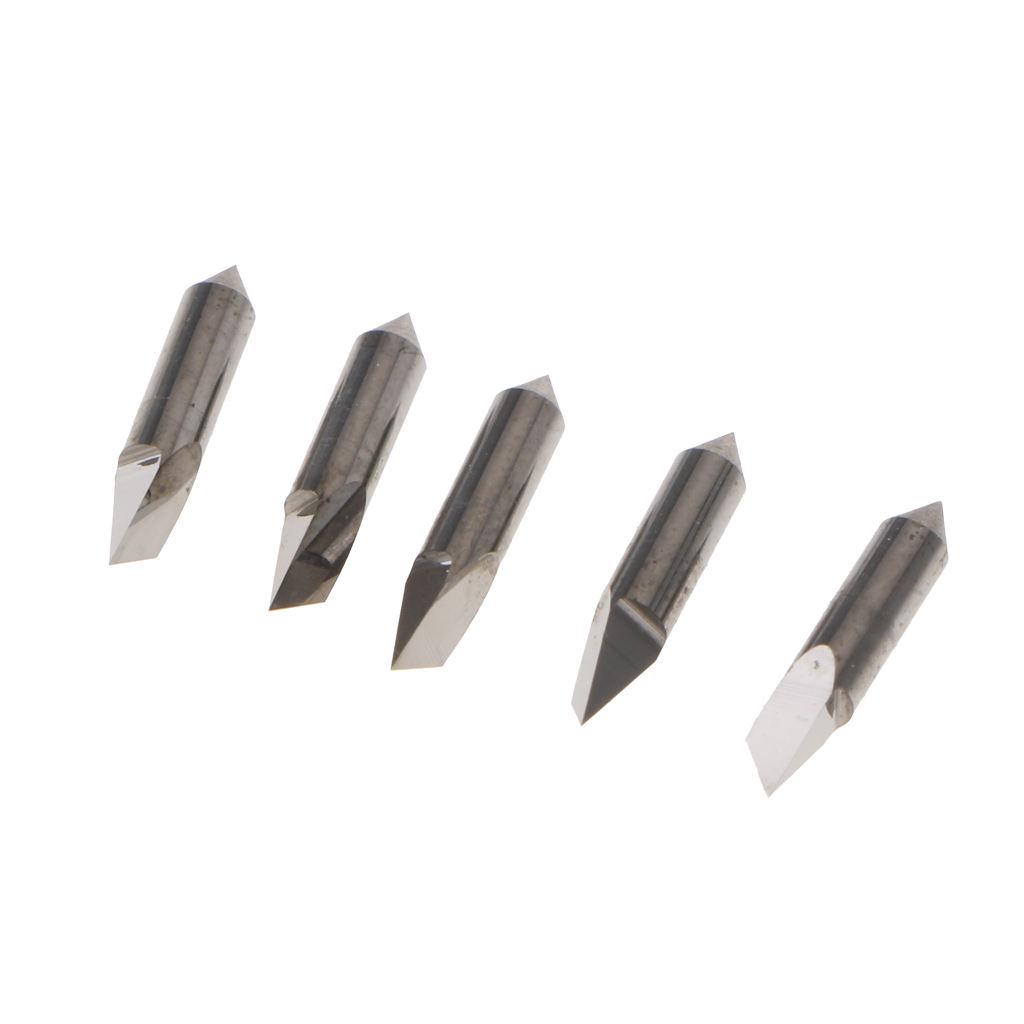 Buy 5 PCS LOLINE Lettering/Computer Lettering Blades Tungsten Steel ...