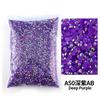 Wholesale Bulk Resin Rhinestone Jelly Color AB transparent AB 2mm,3mm,4mm,5mm,6mm Facets FlatBack Nail Art Garment Decoration