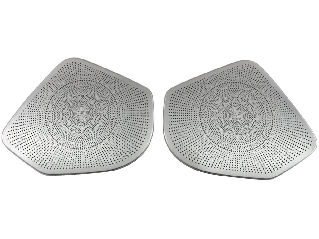 BRIGHTZ S660 JW5 Stainless Steel Door Speaker Cover 2PC Satin Silver [SPEAKER-130] W W5 5 S 660