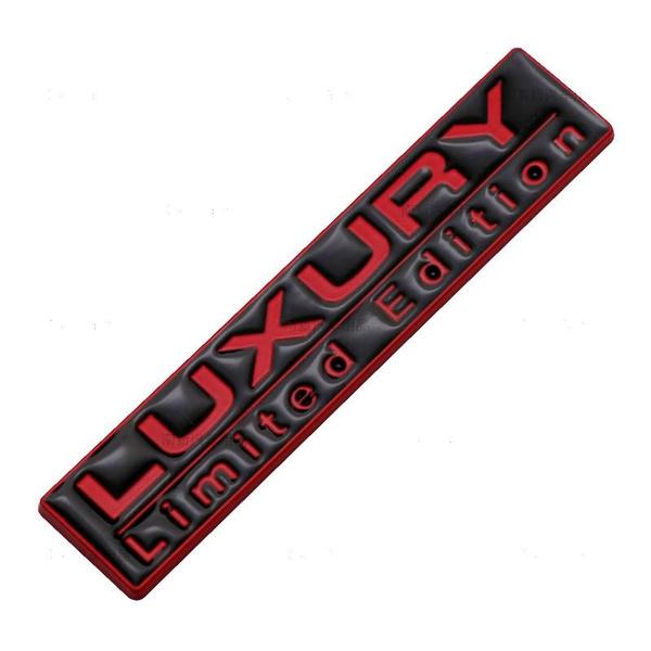 2pcs/lot 3D Metal Luxury Limited Edition Car Emblem Auto Badge Rear Trunk NamePlate Stickers Side Fender Decal