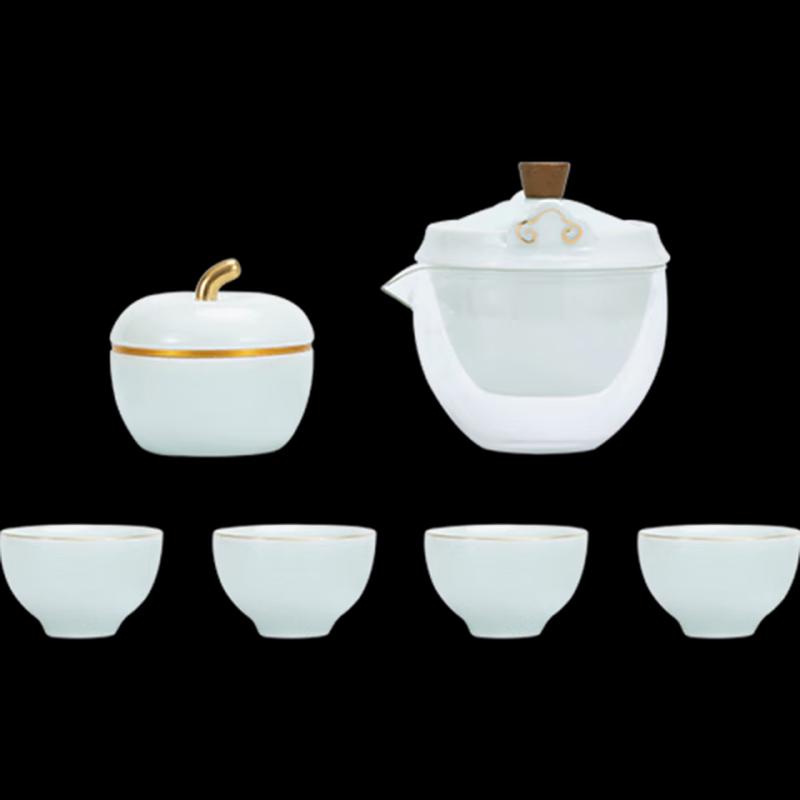 Auspicious Ruyi Chinese Celadon Tea Set